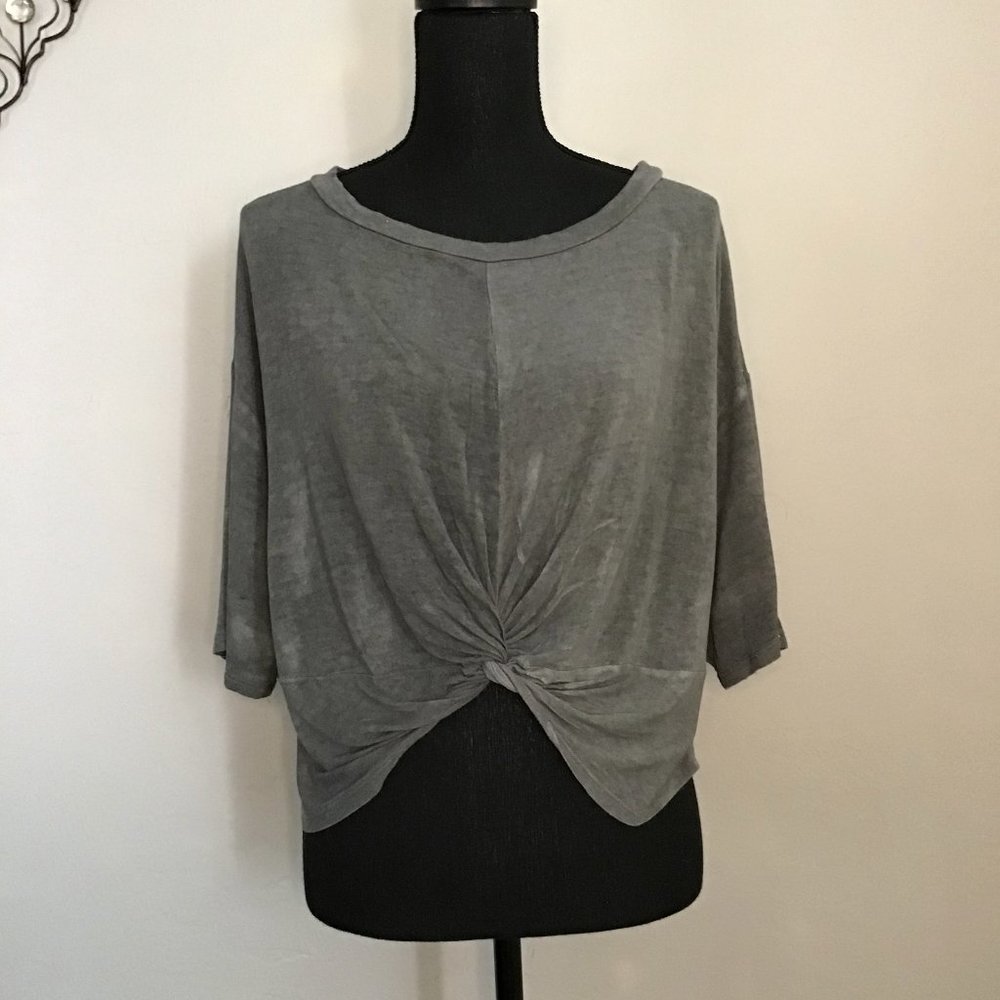 Gray High Low Shirt